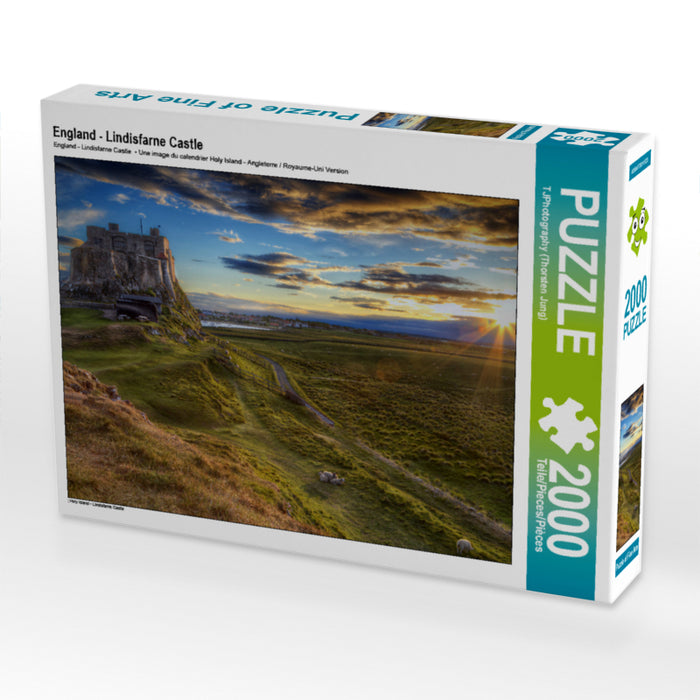 England - Lindisfarne Castle - CALVENDO Foto-Puzzle - calvendoverlag 39.99