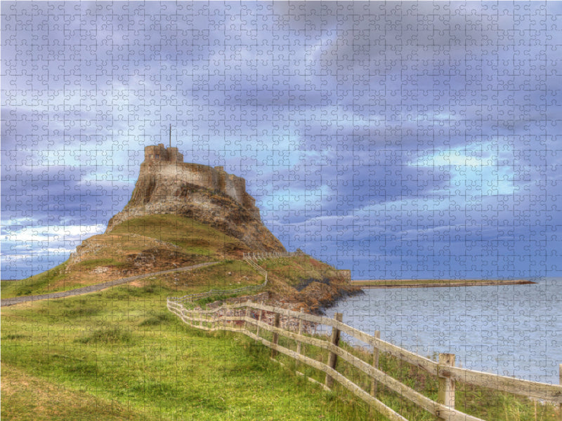 Lindisfarne Castle - Southside - CALVENDO Foto-Puzzle - calvendoverlag 39.99