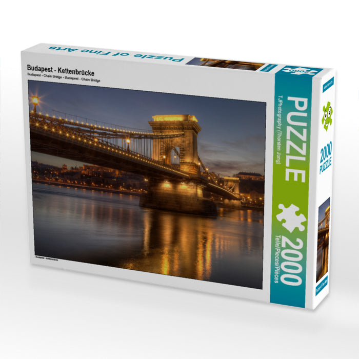 Budapest - Kettenbrücke - CALVENDO Foto-Puzzle - calvendoverlag 39.99