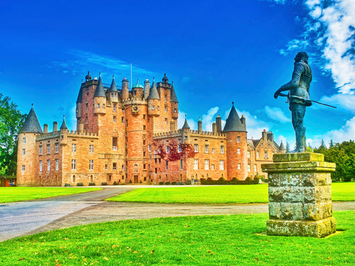 Glamis Castle/ Angus (14. Jahrhundert) - CALVENDO Foto-Puzzle - calvendoverlag 29.99