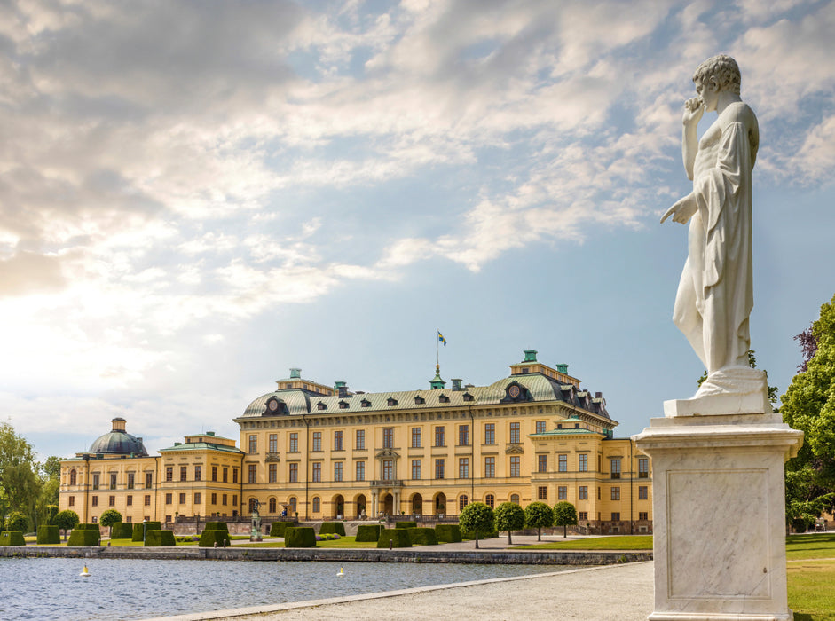 Königsschloss Drottningholm bei Stockholm - CALVENDO Foto-Puzzle - calvendoverlag 29.99