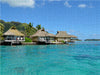 Polynesische Ferienbungalows - CALVENDO Foto-Puzzle - calvendoverlag 29.99