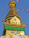 Der obere Teil des berühmten Stupa von Swayambhunath im Westen von Kathmandu - CALVENDO Foto-Puzzle - calvendoverlag 29.99