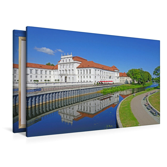 Premium Textil-Leinwand Premium Textil-Leinwand 120 cm x 80 cm quer Schloss Oranienburg