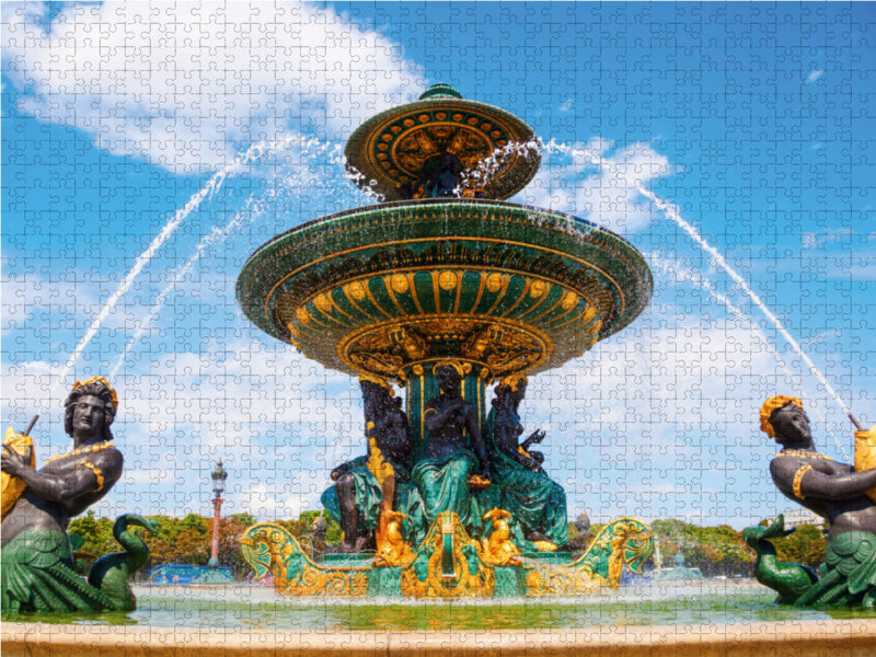 Ein Motiv aus dem Kalender Brunnen - eine Bildersammlung 2000 Teile Puzzle quer - CALVENDO Foto-Puzzle'