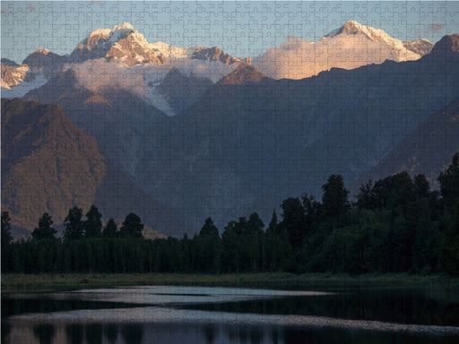 Lake Matheson, Neuseeland - CALVENDO Foto-Puzzle - calvendoverlag 29.99