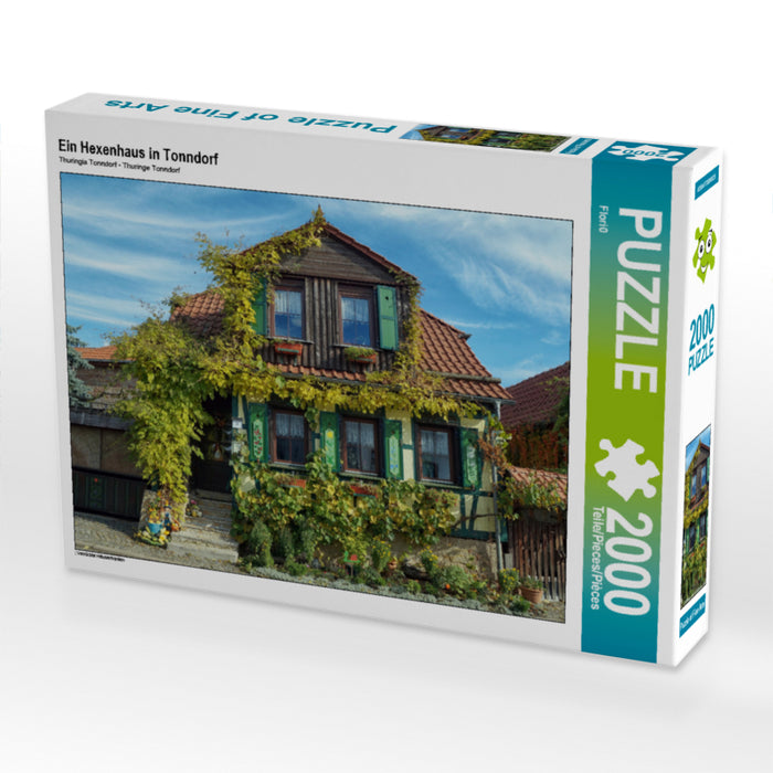 Ein Hexenhaus in Tonndorf - CALVENDO Foto-Puzzle - calvendoverlag 39.99