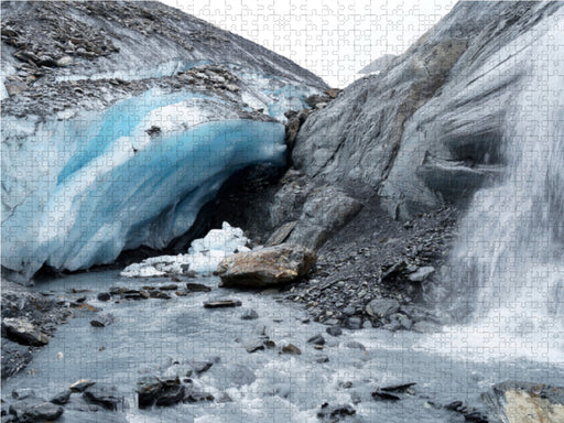 Worthington-Gletscher - CALVENDO Foto-Puzzle - calvendoverlag 29.99