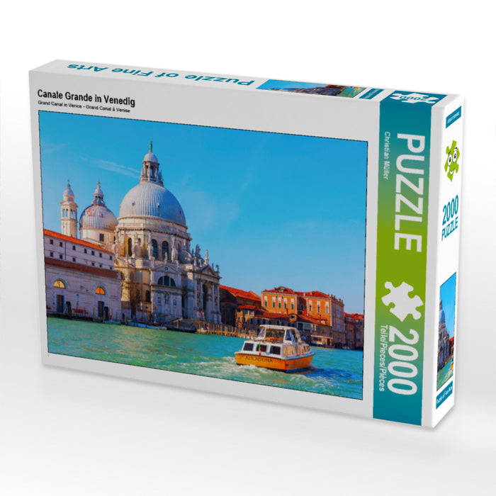 Canale Grande in Venedig - CALVENDO Foto-Puzzle - calvendoverlag 39.99