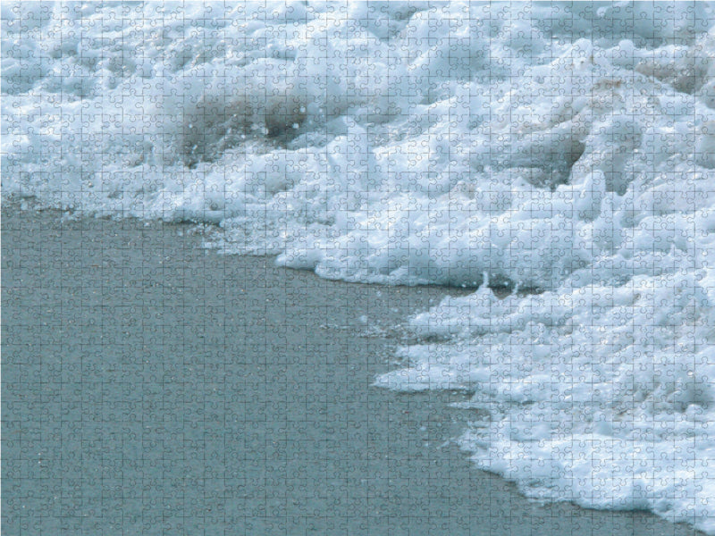 Die Gischt am Strand - CALVENDO Foto-Puzzle - calvendoverlag 29.99