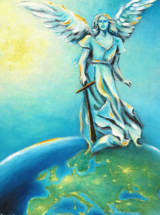Erzengel Michael als Schutzengel der Erde - CALVENDO Foto-Puzzle - calvendoverlag 39.99