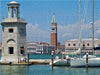 Leuchtturm mit Blick auf die Lagune von Venedig und dem Campanile - CALVENDO Foto-Puzzle - calvendoverlag 29.99