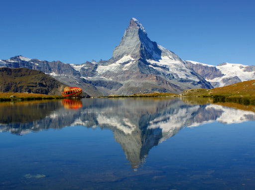 Spieglein, Spieglein....Das doppelte Matterhorn - CALVENDO Foto-Puzzle - calvendoverlag 34.99