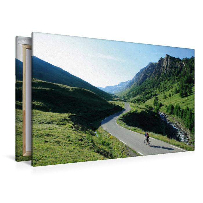 Premium Textil-Leinwand Premium Textil-Leinwand 120 cm x 80 cm quer Ei — calvendoverlag