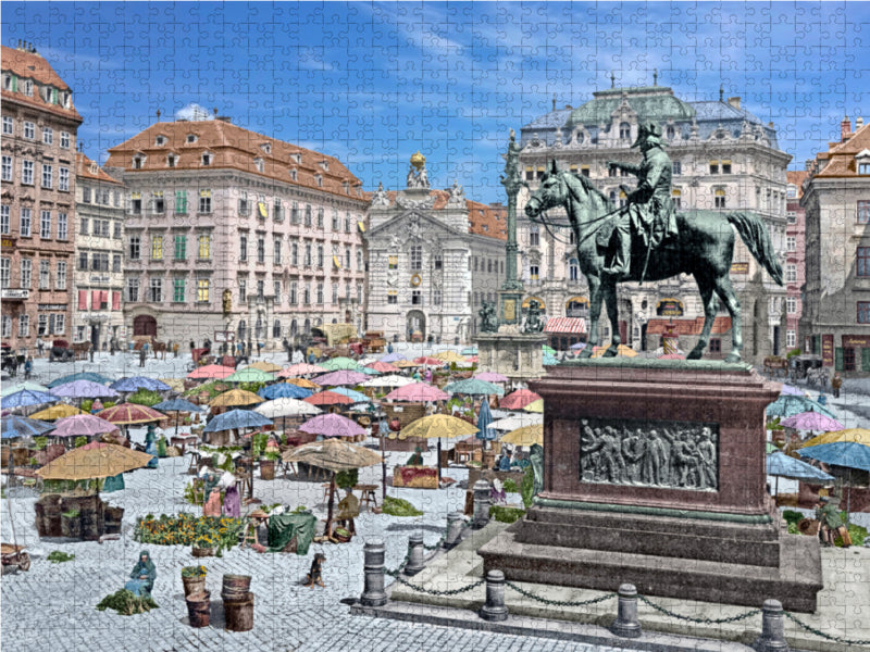 Wien - Hof (Marktplatz) - CALVENDO Foto-Puzzle - calvendoverlag 29.99