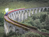 Historische Dampfeisenbahn auf dem Glenfinnan Viaduct, Schottland - CALVENDO Foto-Puzzle - calvendoverlag 29.99