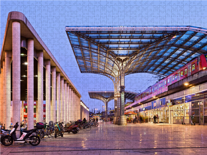 Kölner Hauptbahnhof - CALVENDO Foto-Puzzle - calvendoverlag 29.99