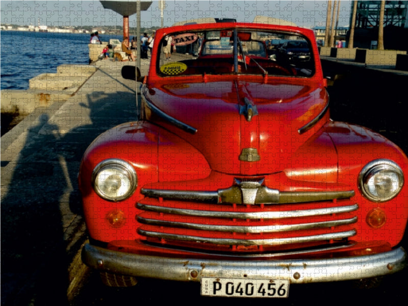 " Auto-Legenden -  Ford Super Deluxe" - CALVENDO Foto-Puzzle - calvendoverlag 29.99