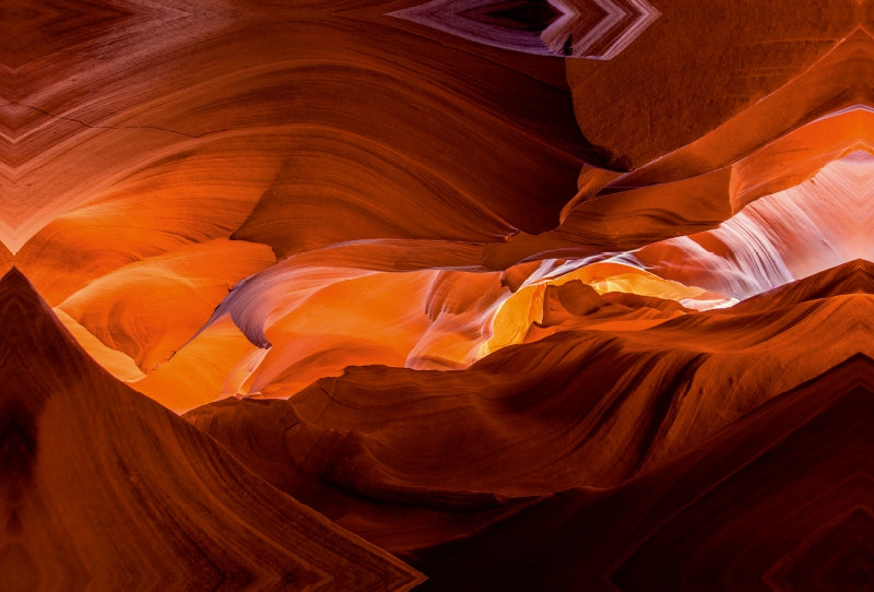 Premium Textil-Leinwand Premium Textil-Leinwand 120 cm x 80 cm quer Antelope Canyon, Utah