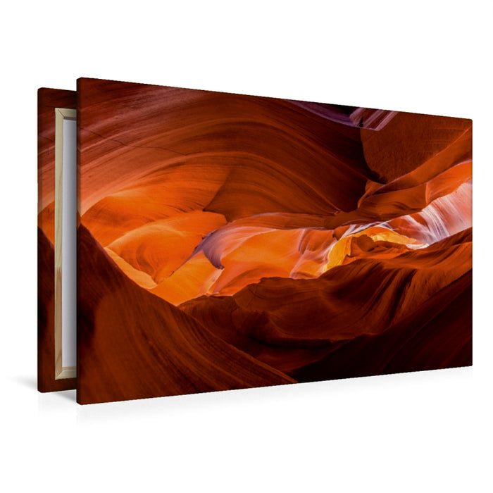 Premium Textil-Leinwand Premium Textil-Leinwand 120 cm x 80 cm quer Antelope Canyon, Utah