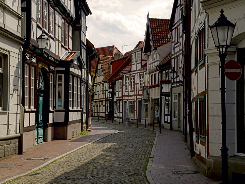 Gasse in der Hamelner Altstadt - CALVENDO Foto-Puzzle - calvendoverlag 29.99