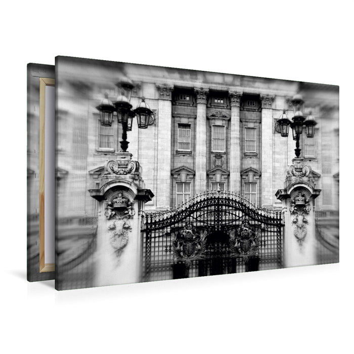 Premium Textil-Leinwand Premium Textil-Leinwand 120 cm x 80 cm quer Buckingham Palace