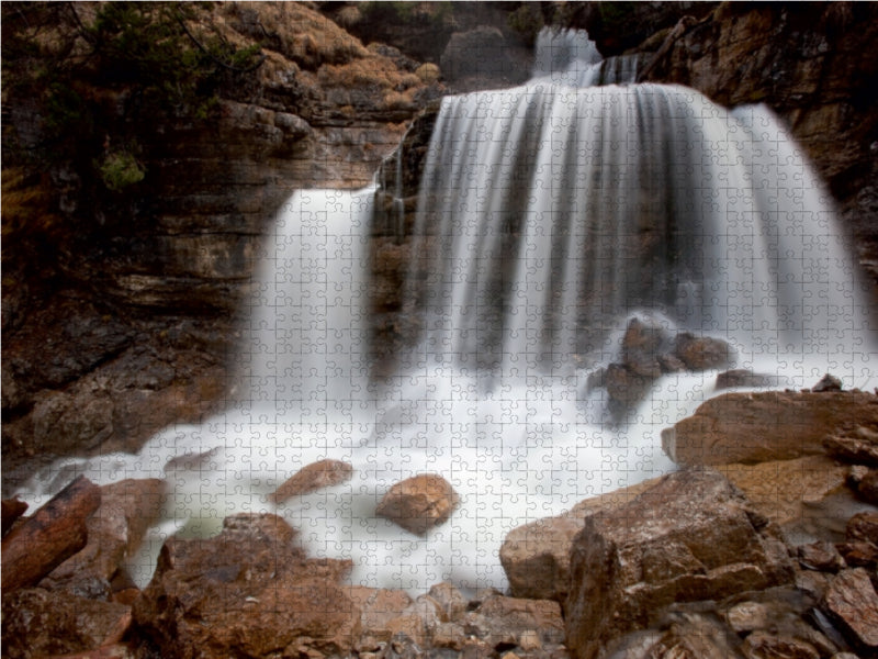 Kuhflucht Wasserfälle bei Farchant - CALVENDO Foto-Puzzle - calvendoverlag 29.99