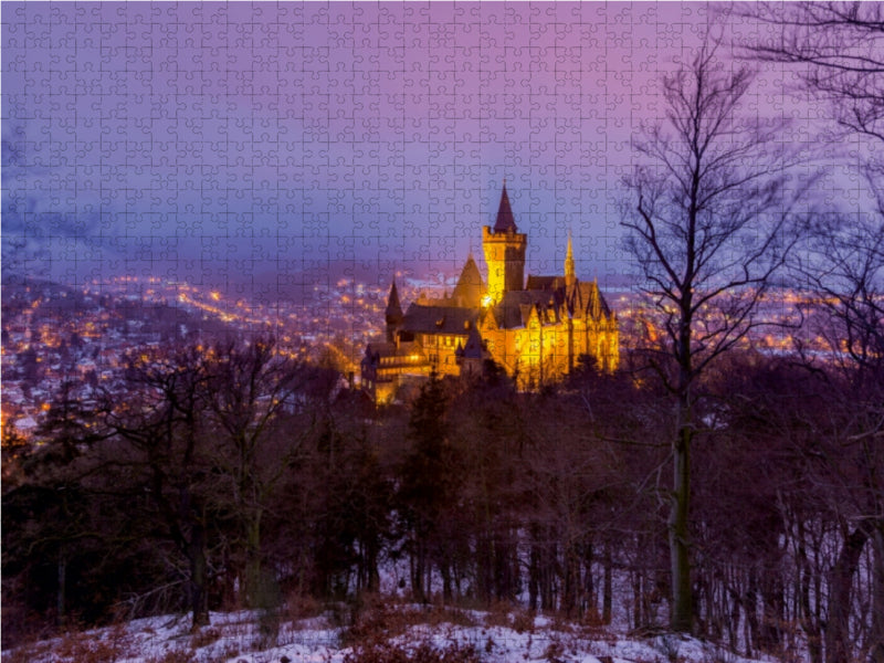 Schloss in Wernigerode - CALVENDO Foto-Puzzle - calvendoverlag 29.99