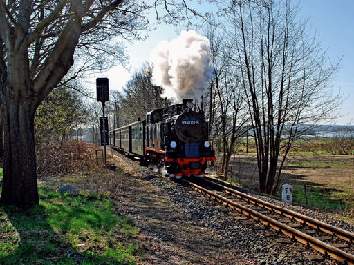 Inselbahn " Rasender Roland" - CALVENDO Foto-Puzzle - calvendoverlag 29.99