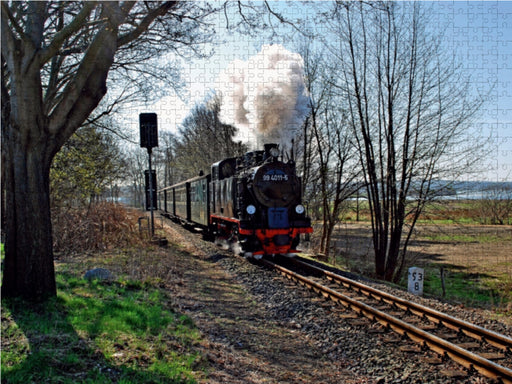 Inselbahn " Rasender Roland" - CALVENDO Foto-Puzzle - calvendoverlag 29.99