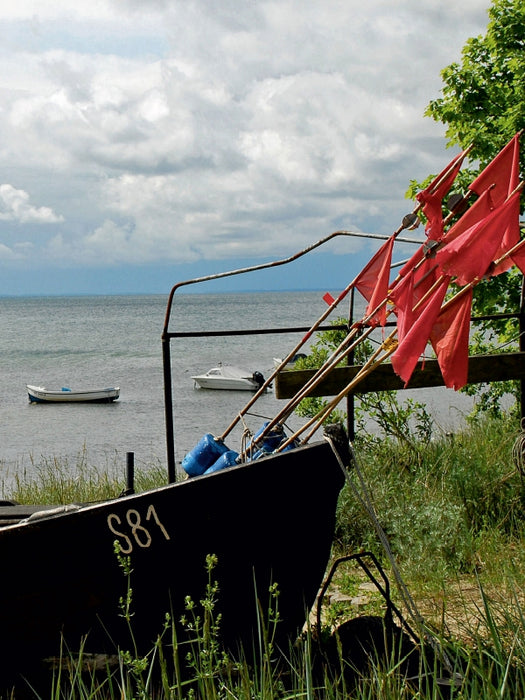 Fischerboot am Göhrenner Strand - CALVENDO Foto-Puzzle - calvendoverlag 29.99