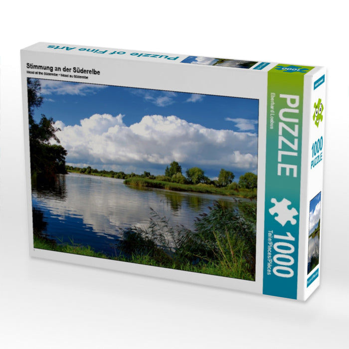 Stimmung an der Süderelbe - CALVENDO Foto-Puzzle - calvendoverlag 29.99