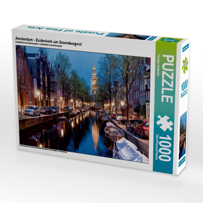 Amsterdam - Zuiderkerk am Groenburgwal - CALVENDO Foto-Puzzle - calvendoverlag 29.99