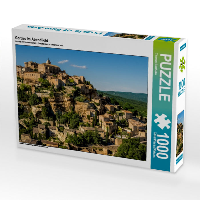 Gordes im Abendlicht - CALVENDO Foto-Puzzle - calvendoverlag 29.99