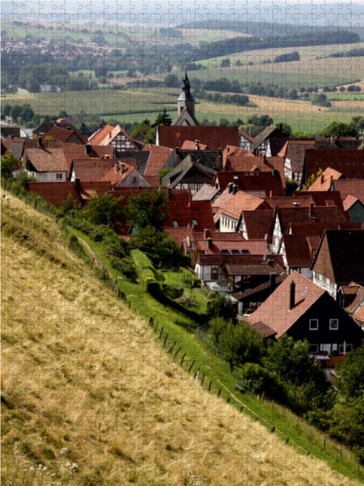 Blick auf Schwalenberg - CALVENDO Foto-Puzzle - calvendoverlag 29.99