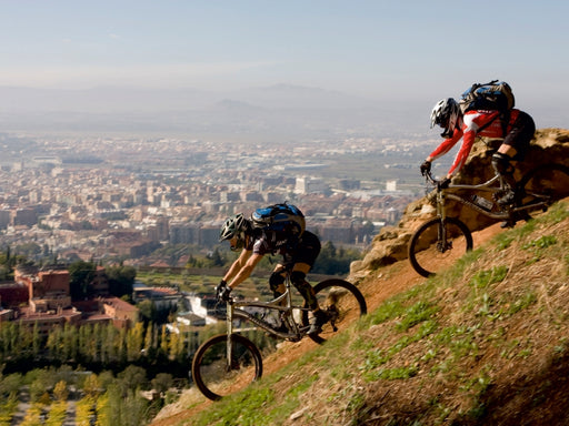 Granada/ Spain Rider: Fahrtwind Mtb - CALVENDO Foto-Puzzle - calvendoverlag 29.99