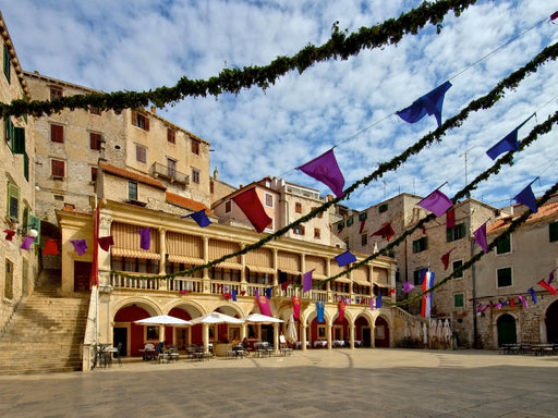 Rathaus in Šibenik - CALVENDO Foto-Puzzle - calvendoverlag 29.99