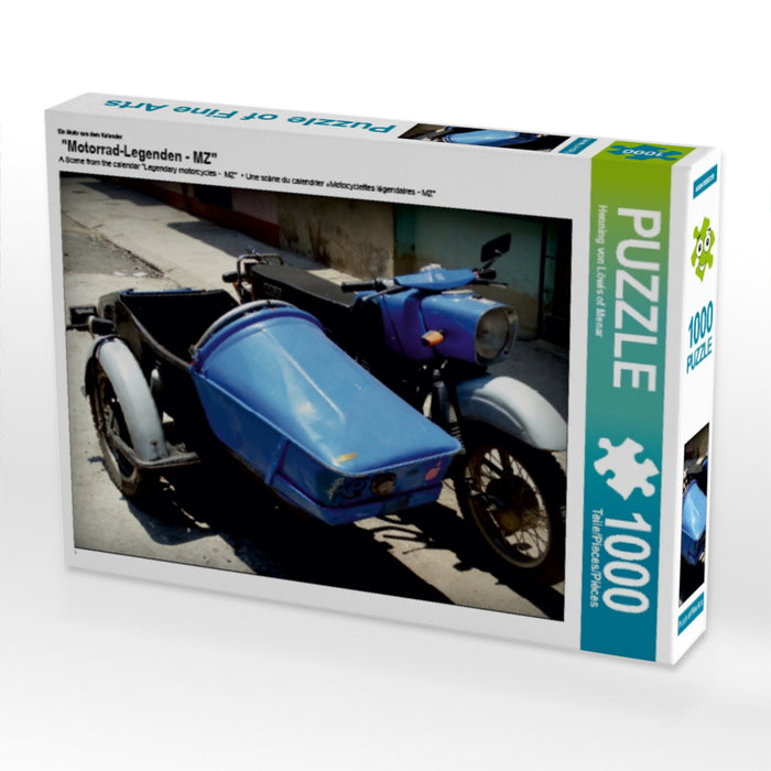 "Motorrad-Legenden - MZ" - CALVENDO Foto-Puzzle - calvendoverlag 29.99