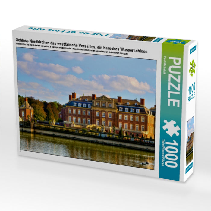 Schloss Nordkirchen das westfälische Versailles, ein barockes Wasserschloss - CALVENDO Foto-Puzzle - calvendoverlag 29.99