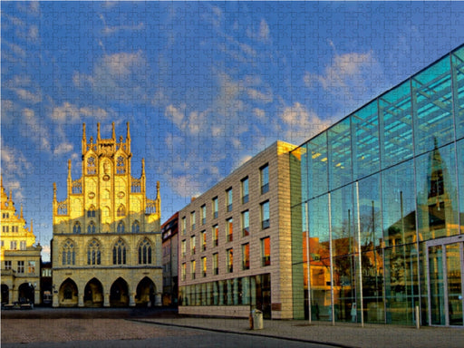 Münster - Das Rathaus - CALVENDO Foto-Puzzle - calvendoverlag 29.99