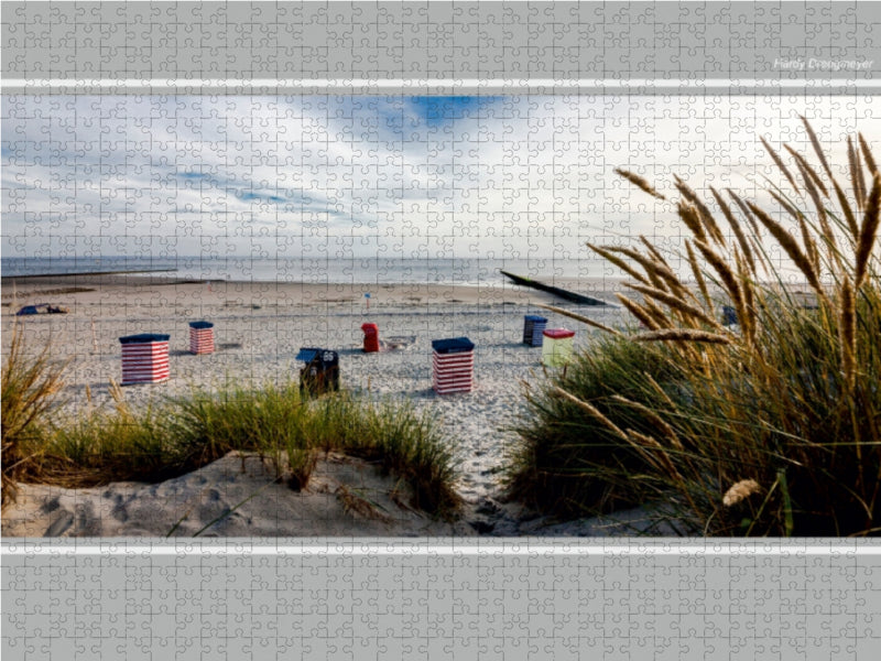 Borkum, Südstrand - CALVENDO Foto-Puzzle - calvendoverlag 29.99