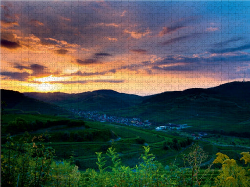 Sonnenaufgang über Oberbergen - CALVENDO Foto-Puzzle - calvendoverlag 29.99