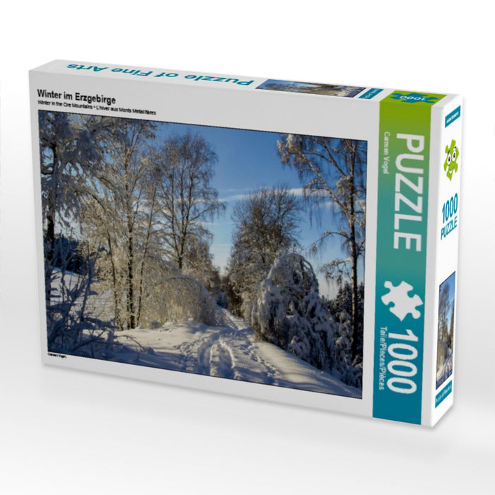 Winter im Erzgebirge - CALVENDO Foto-Puzzle - calvendoverlag 29.99