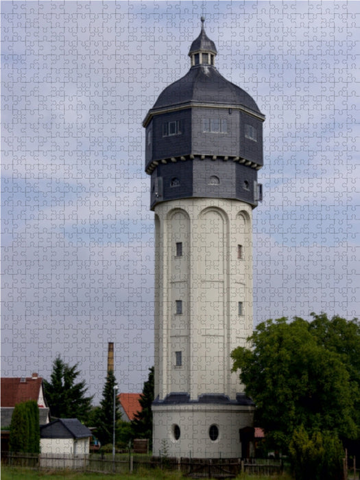 Wasserturm in Siebenlehn - CALVENDO Foto-Puzzle - calvendoverlag 29.99