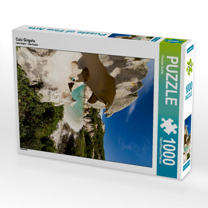 Cala Girgolu - CALVENDO Foto-Puzzle - calvendoverlag 29.99