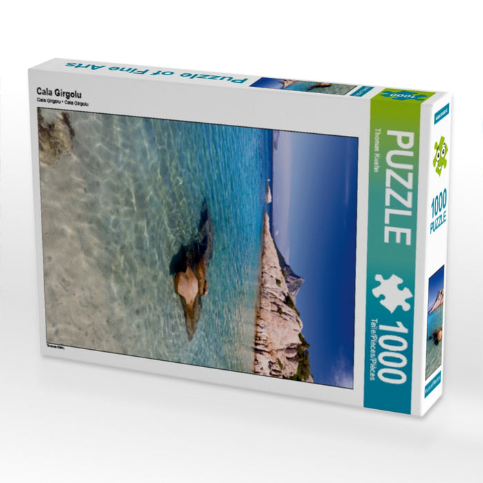 Cala Girgolu - CALVENDO Foto-Puzzle - calvendoverlag 29.99