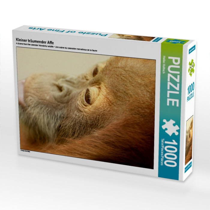 Kleiner träumender Affe - CALVENDO Foto-Puzzle - calvendoverlag 29.99