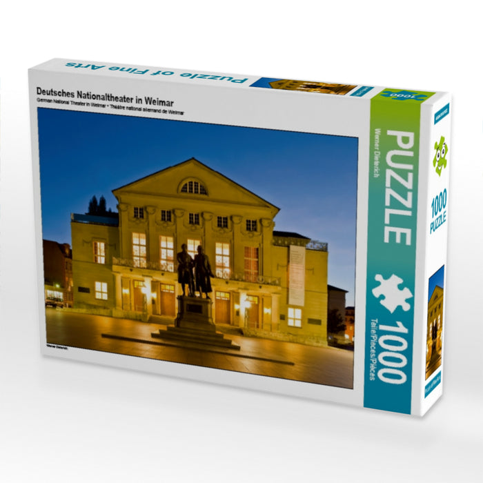 Deutsches Nationaltheater in Weimar - CALVENDO Foto-Puzzle - calvendoverlag 29.99