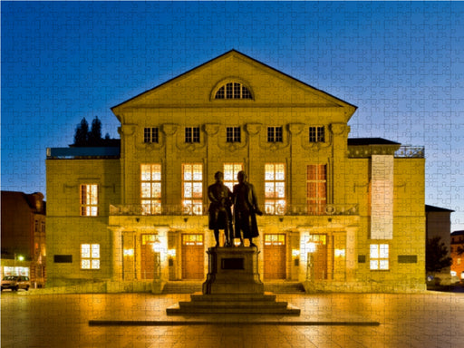 Deutsches Nationaltheater in Weimar - CALVENDO Foto-Puzzle - calvendoverlag 29.99