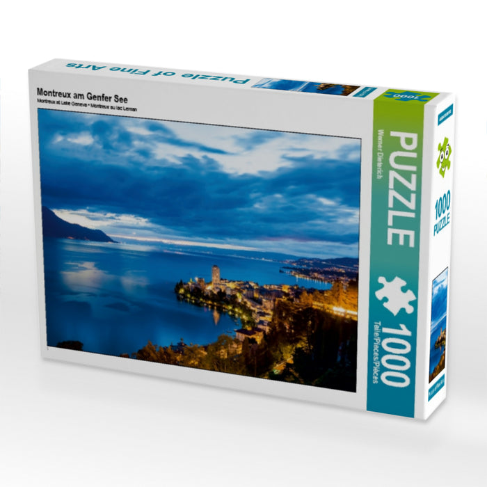 Montreux am Genfer See - CALVENDO Foto-Puzzle - calvendoverlag 32.99